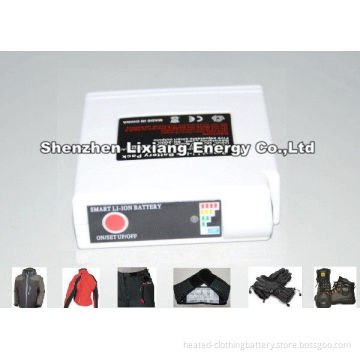 Ce Li-ion Battery Rechargeable For Heated Jacket / Clothes
